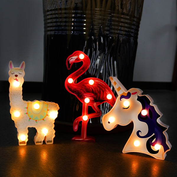 LED light unicorn